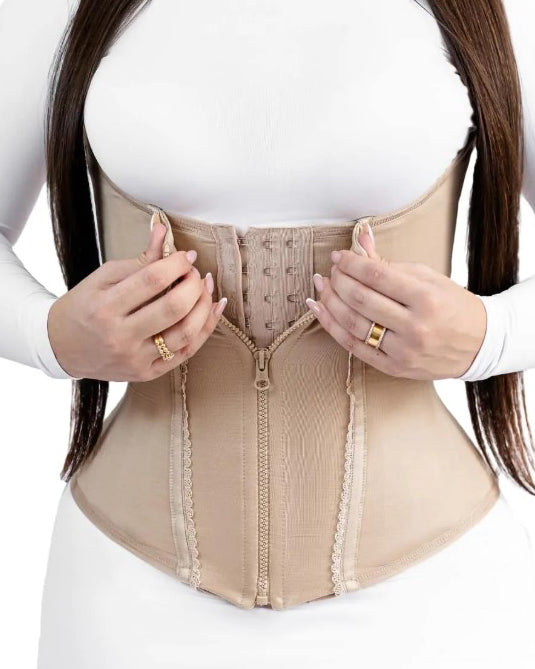 Lace Hourglass Shaping Waist Trainer