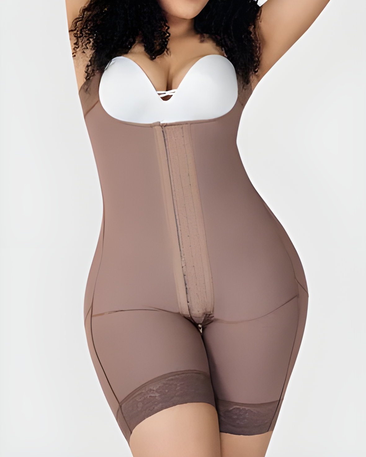 Hook-Eye Hip Lift Waist Shaping Body Shaper