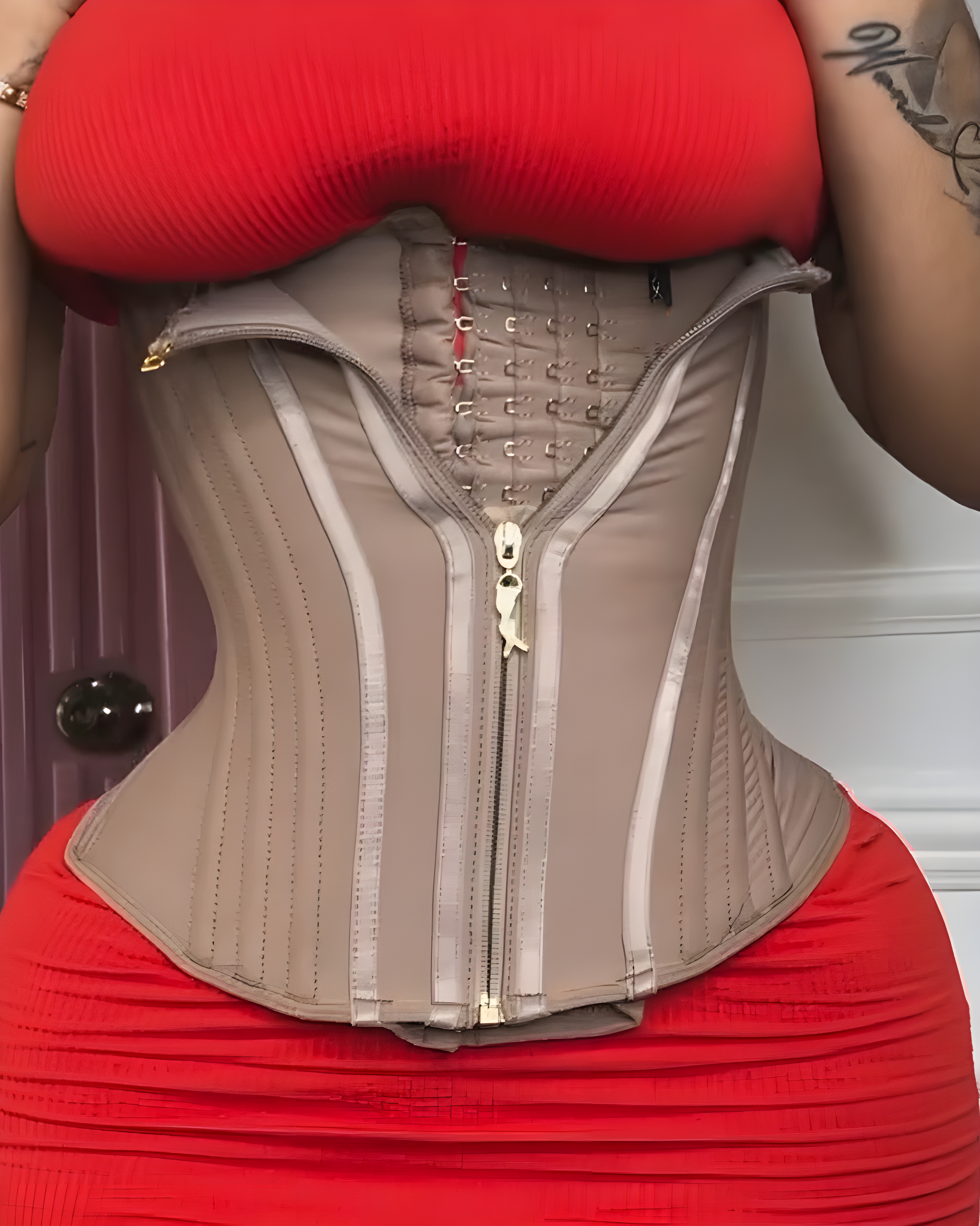 Double Compression Hourglass Shaping Waist Trainer