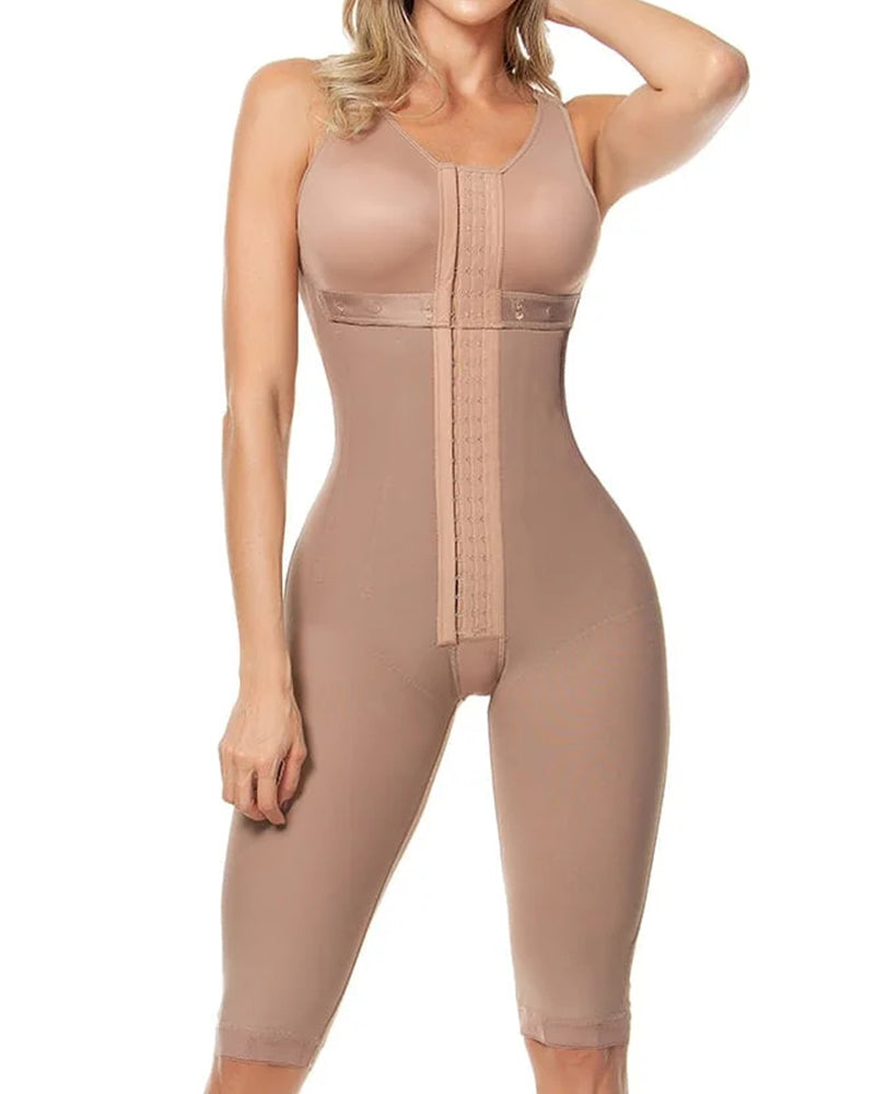 Breasted Chest-length Knee-length Shapewear