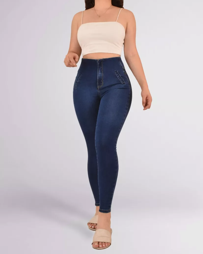 Lady Butt Push Up Jeans Colombian Snatched Jeans