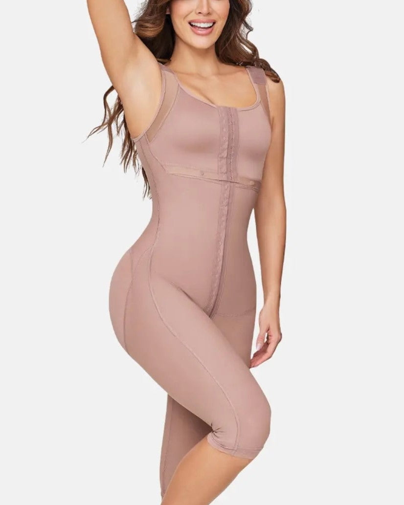 Breasted Chest-length Knee-length Shapewear