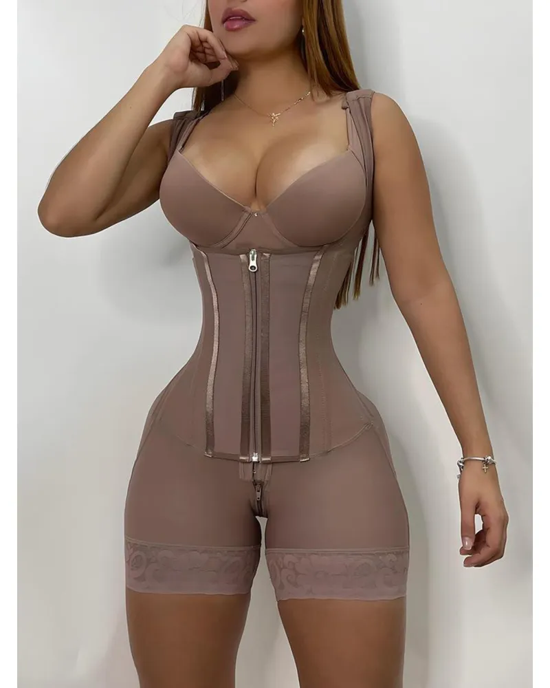 Women Fashion Shaping Girdle With Corrective Rods