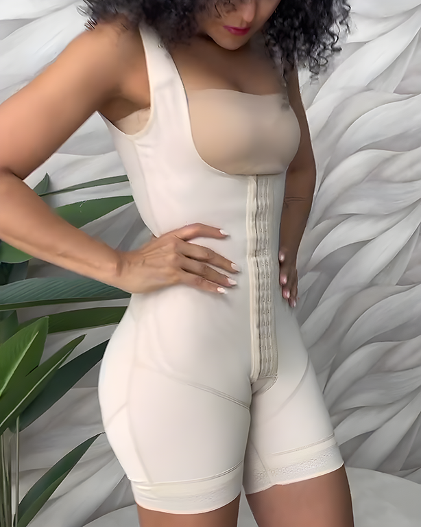 Wide Strap Shapewear Bodysuit