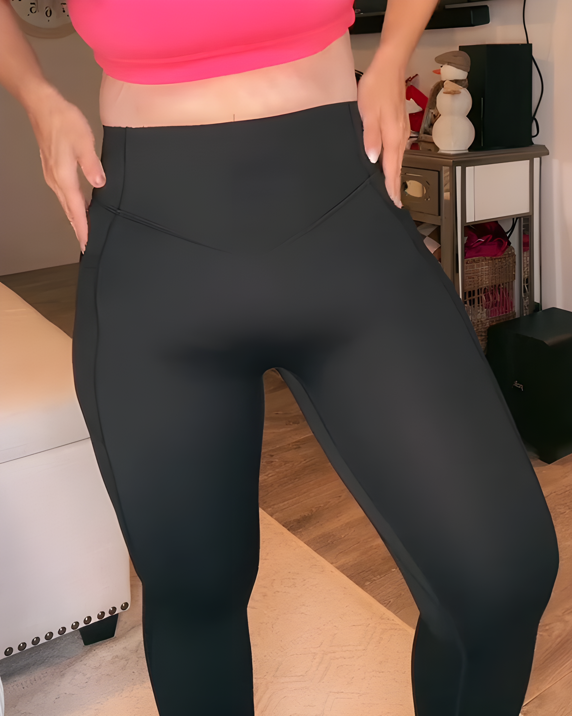 Pantalones de yoga ajustados con bolsillos