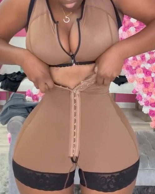 Sleeveless Full-Coverage Shaping Bodysuit