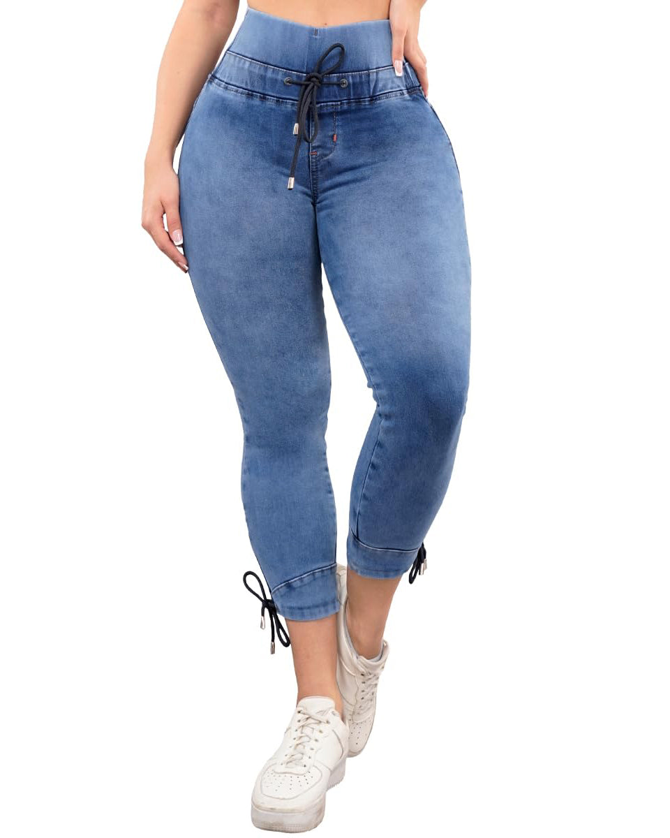 High Waisted Butt Lifting Skinny Jeans