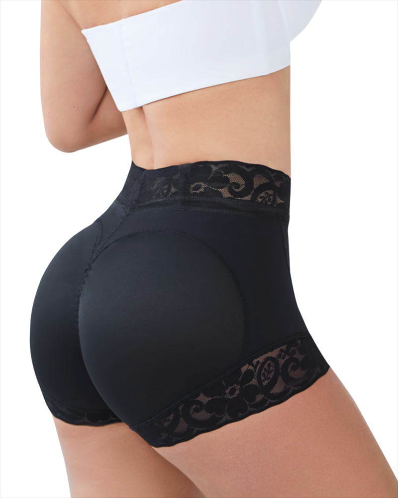 Women High Waisted Sculpting Tummy Control Butt Lifter Shorts