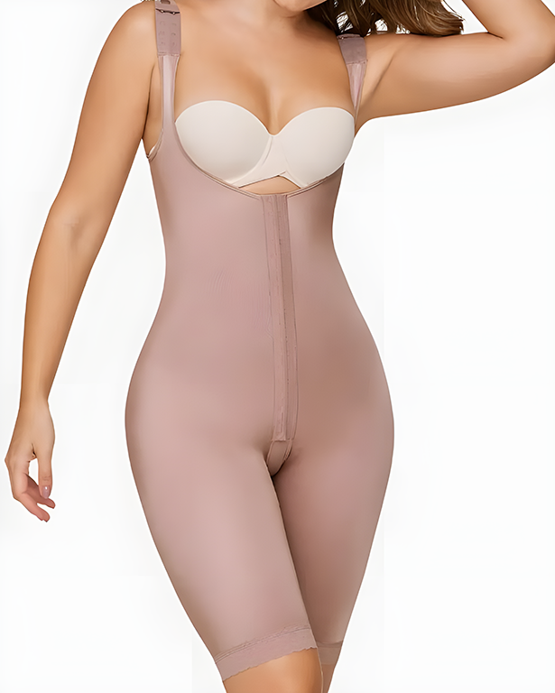 Bequeme Shapewear für den offenen Brustbereich