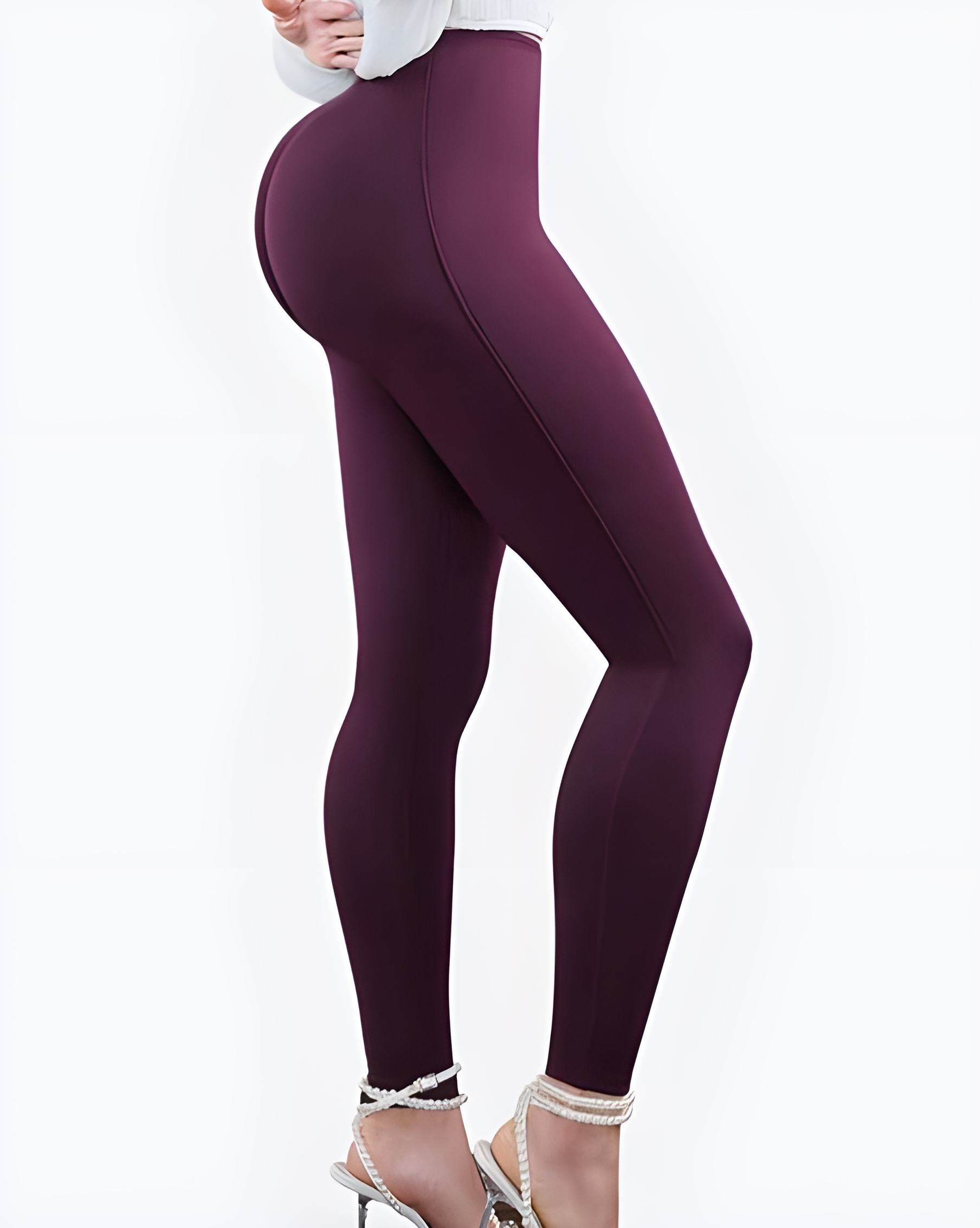 Schmal geschnittene Yogahose mit Hüftlift für Damen