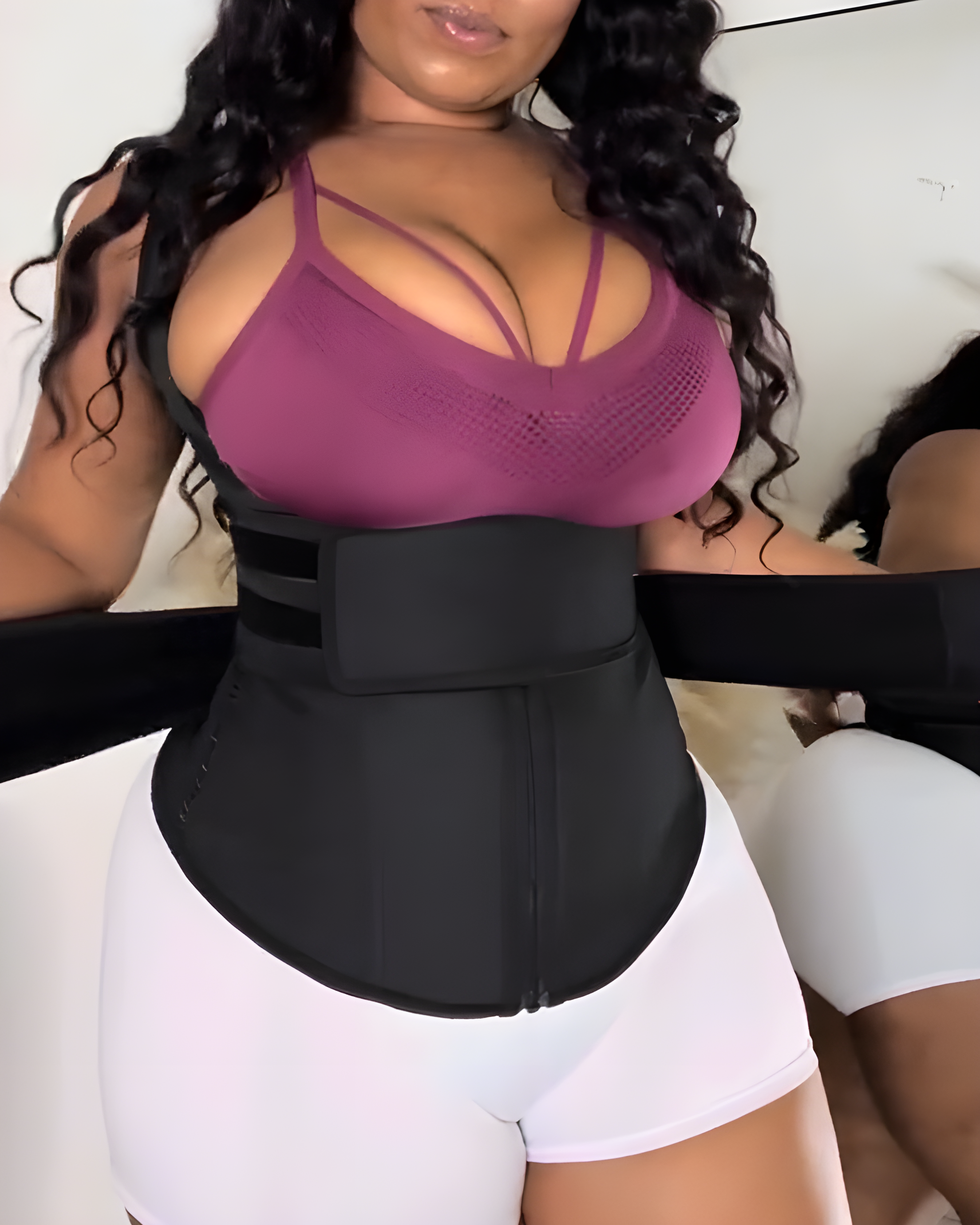 Double Belt Waist Trainer Vest