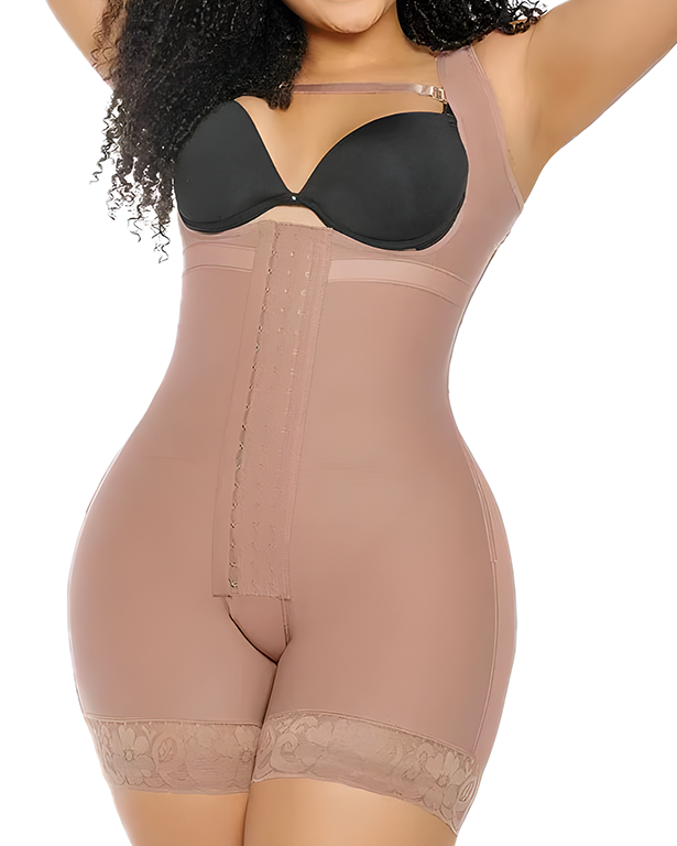 Sanduhr-Shapewear mit Bauchunterstützung