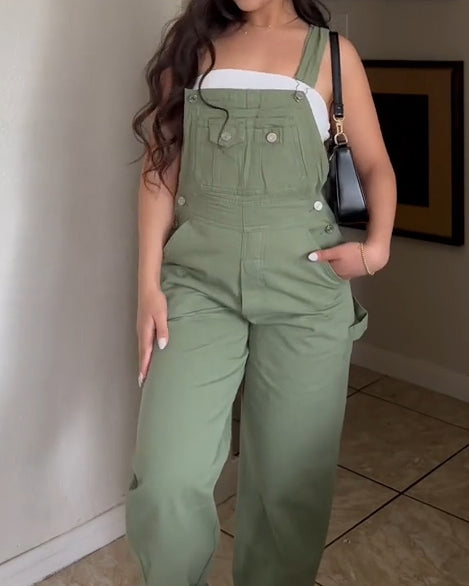 Women Casual Slip Overalls