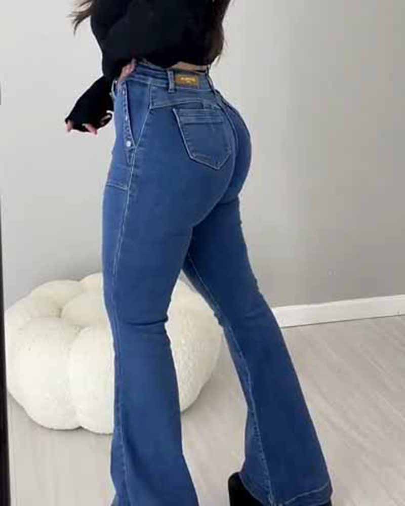 Skinny Flare Jeans
