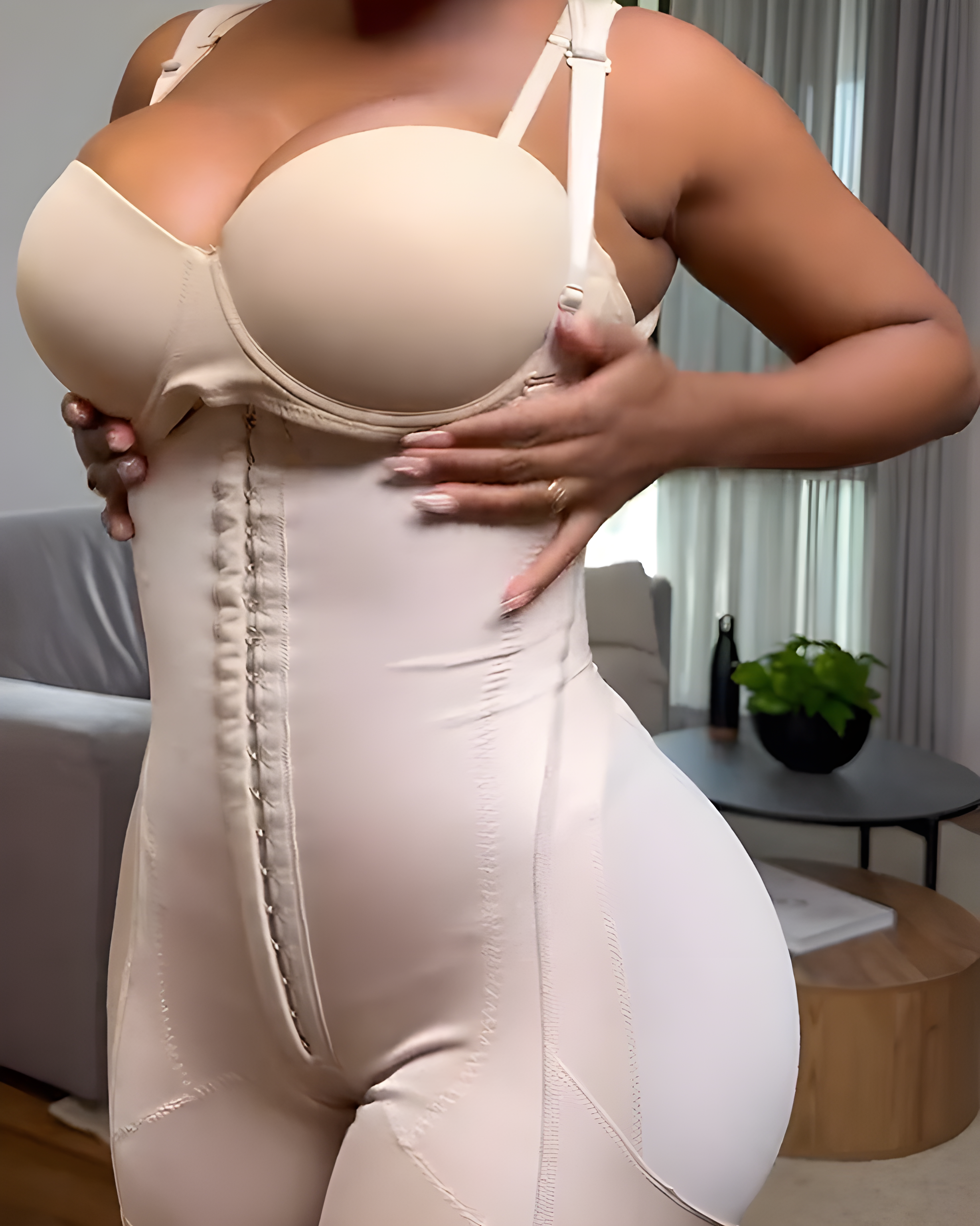 Sleeveless Butt Lift Body Shaper