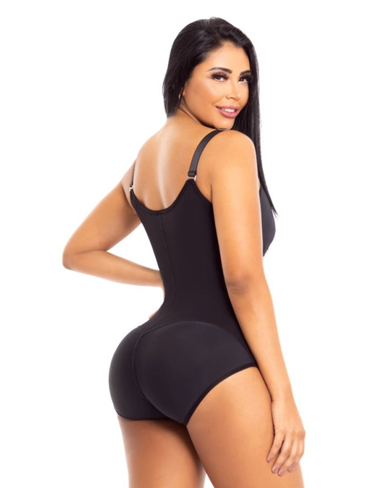 High Compression Post Surgery Shapewear With Zipper Closure