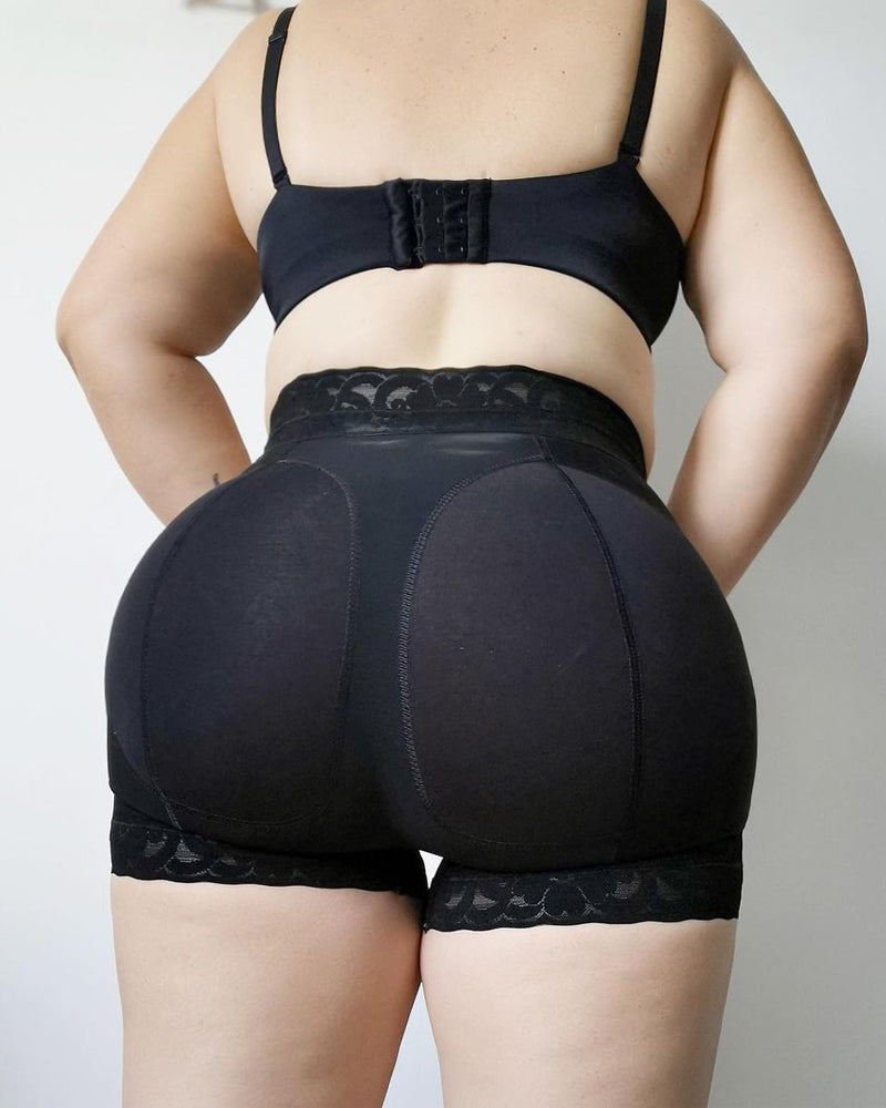 Postpartum Recovery Slimming  Lace Butt Lifter Shorts