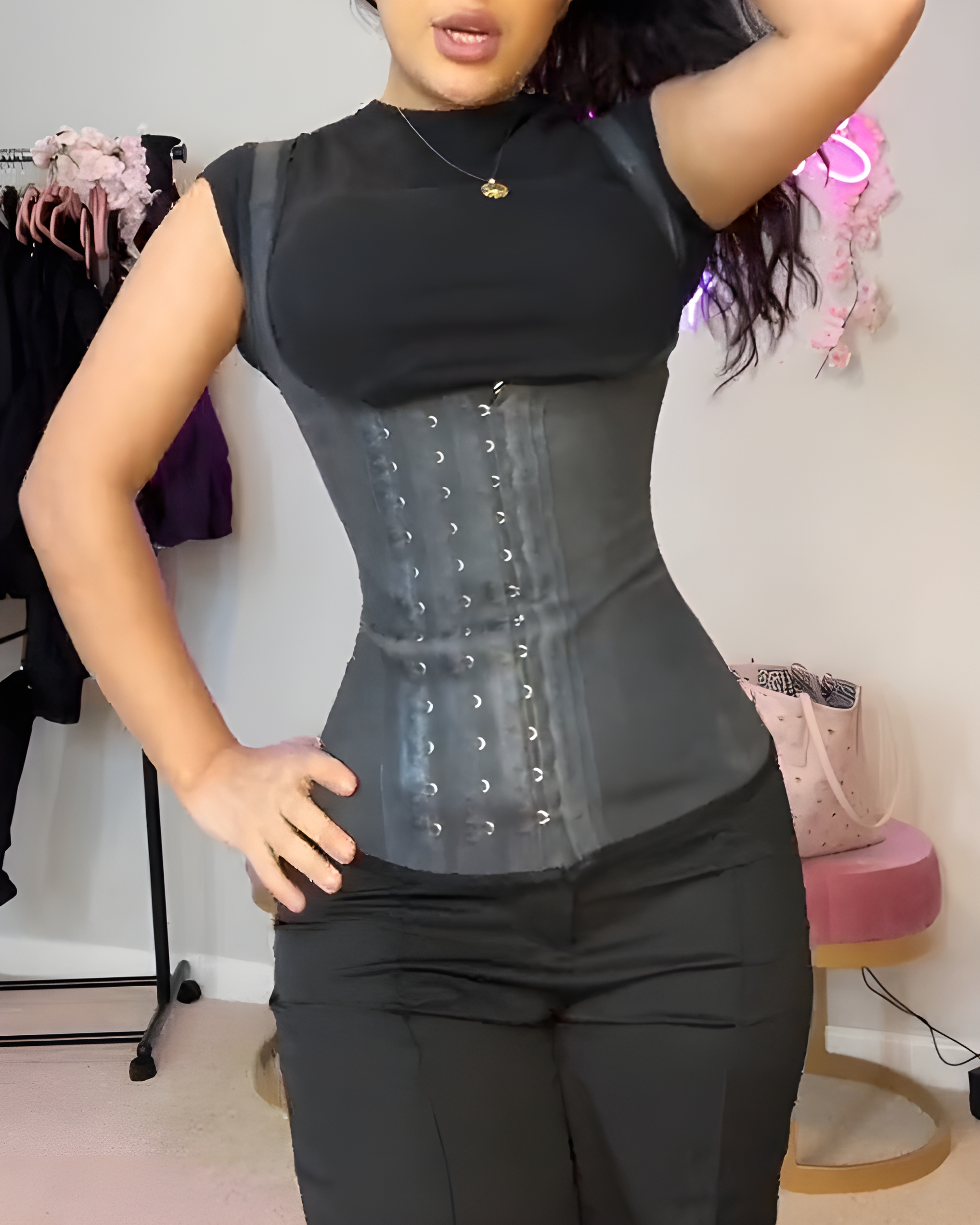 3 Rows Hooks Strong Waist Trainer Vest