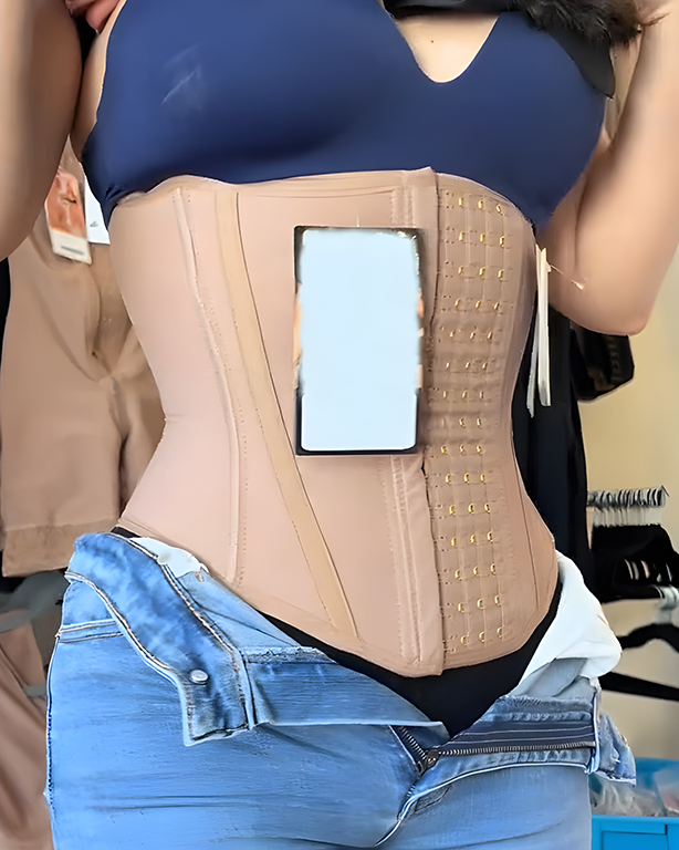 4 Row Hook Eye Waist Trainer