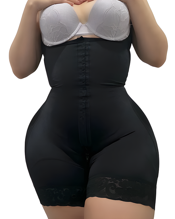 Hook-Eye Hourglass Full Body Shaper