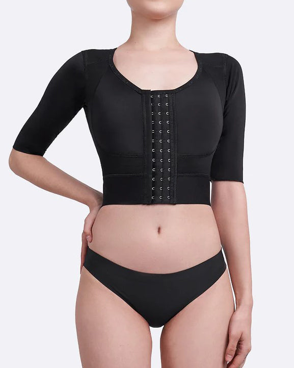 Mid-Length Sleeve Hook Eye Shaping Bra