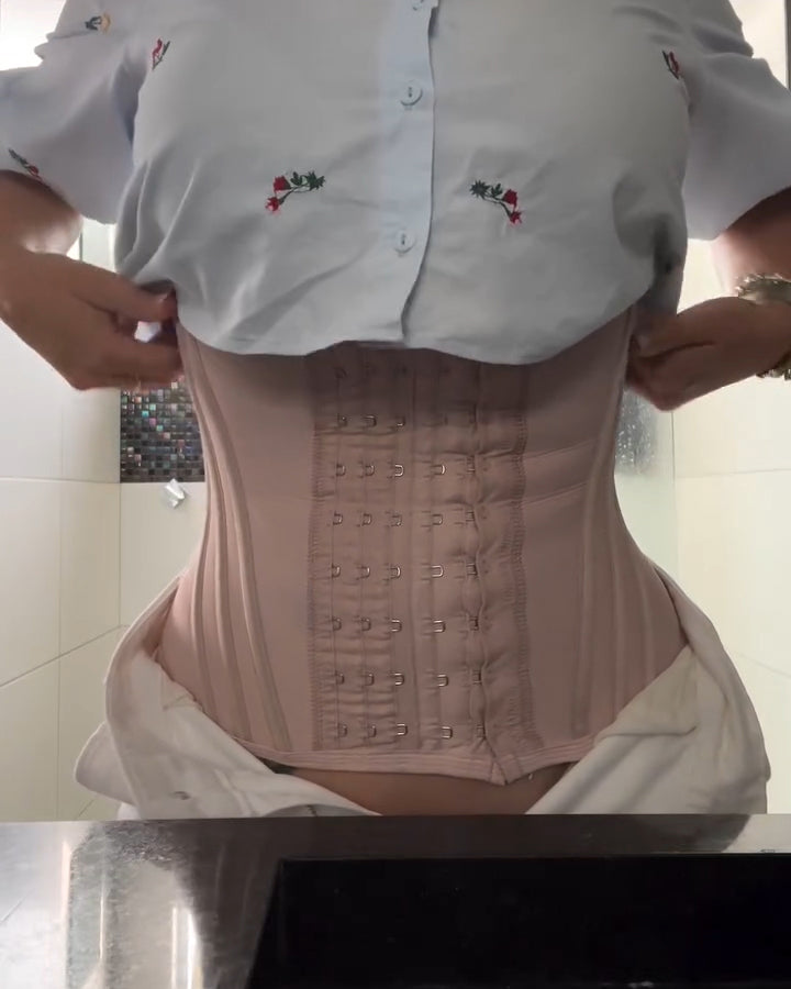 Hourglass Shaper Waist Trainer with Hook Eye