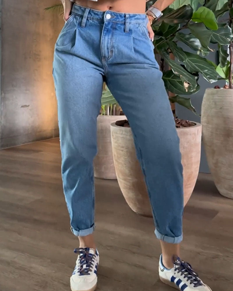 Convertible Casual Jeans