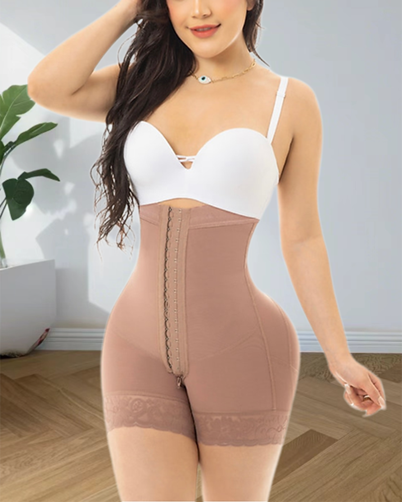 Detachable Strap Butt Lifting Shaping Shorts