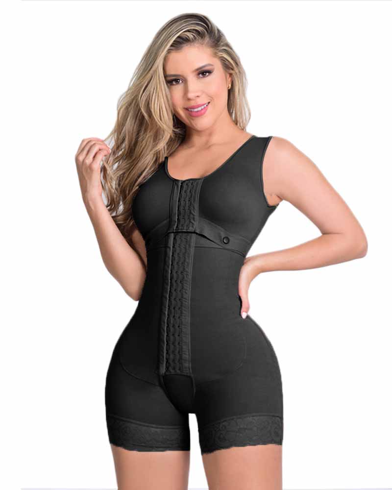 High Compression With Hook And Eye Front Closure Shapewear