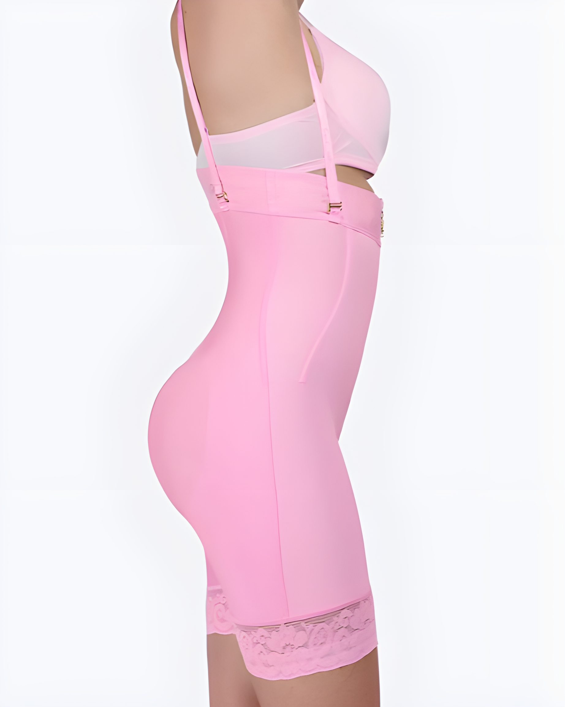 Waist Shaping Butt Lifting Shapewear with Straps