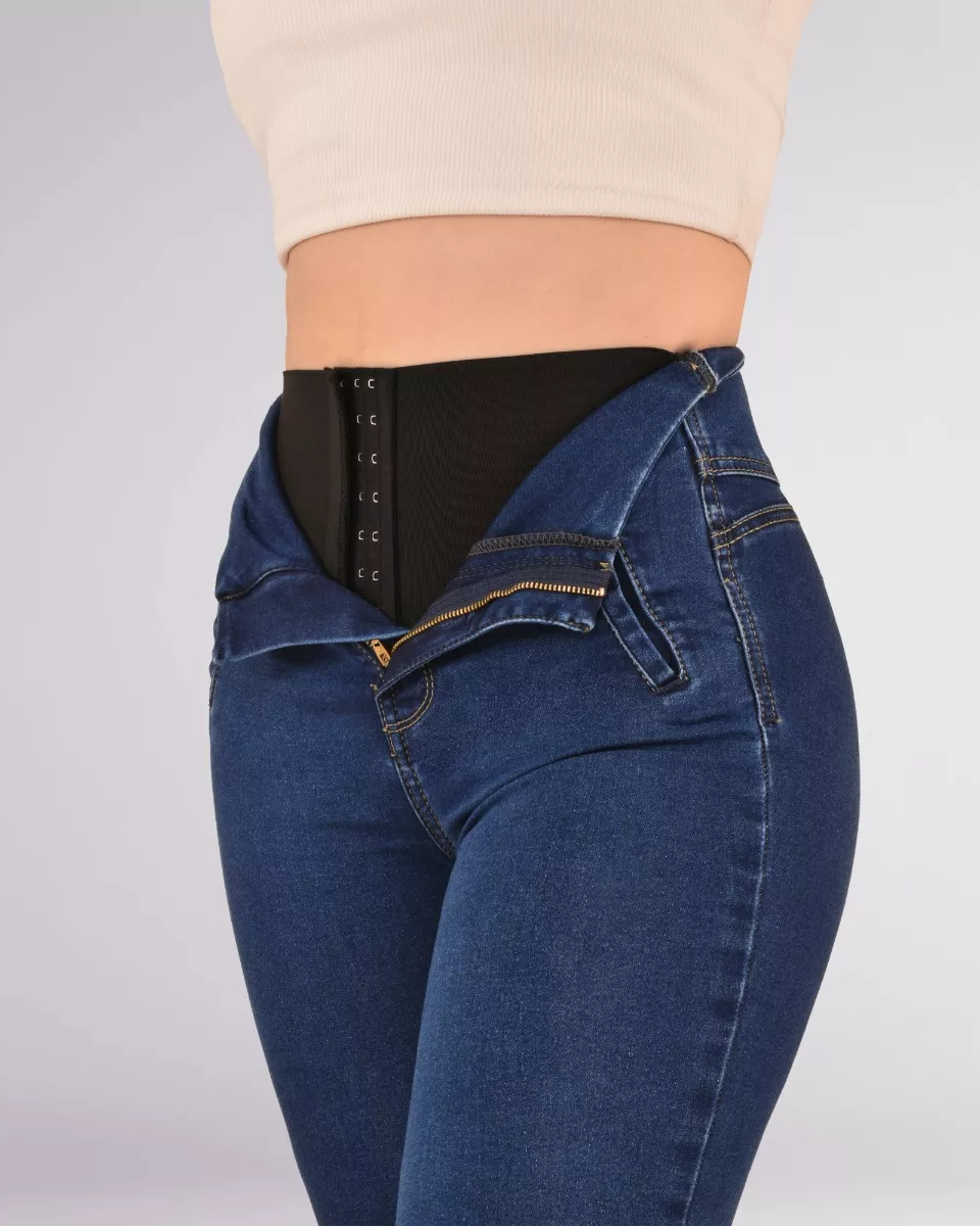 Lady Butt Push Up Jeans Colombian Snatched Jeans