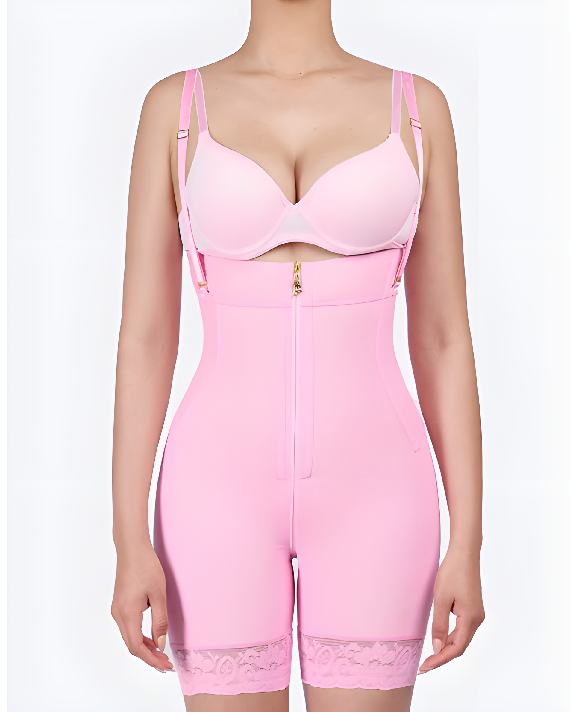 Waist Shaping Butt Lifting Shapewear with Straps