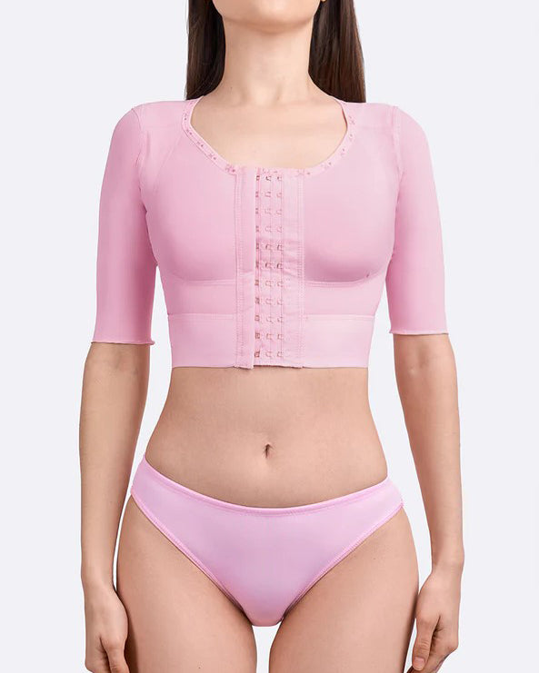 Mid-Length Sleeve Hook Eye Shaping Bra