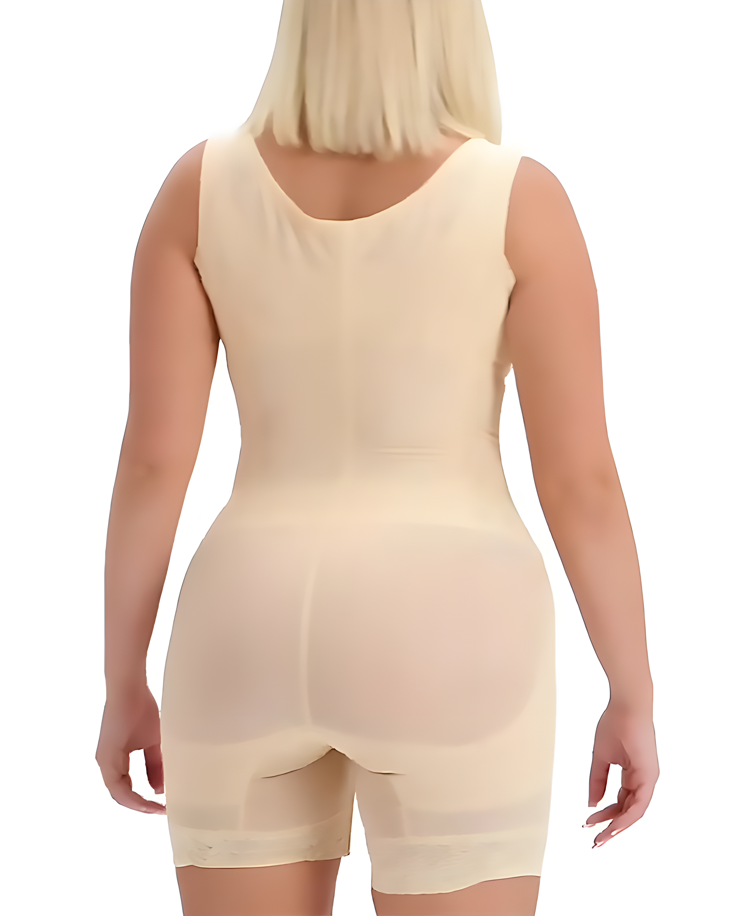 Open Bust Tummy Control Bodysuit