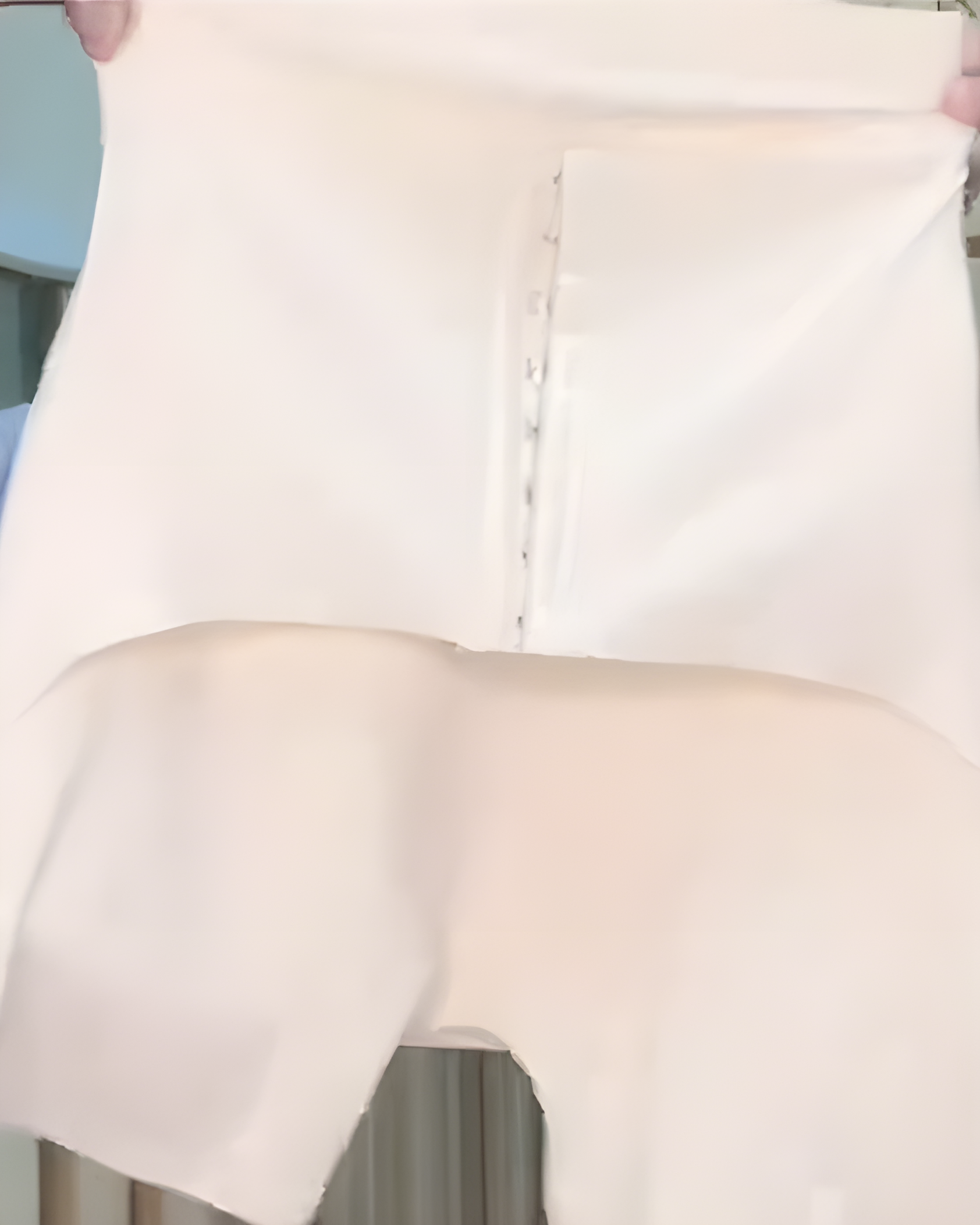 Pantalones cortos de control de abdomen con almohadillas de cintura alta