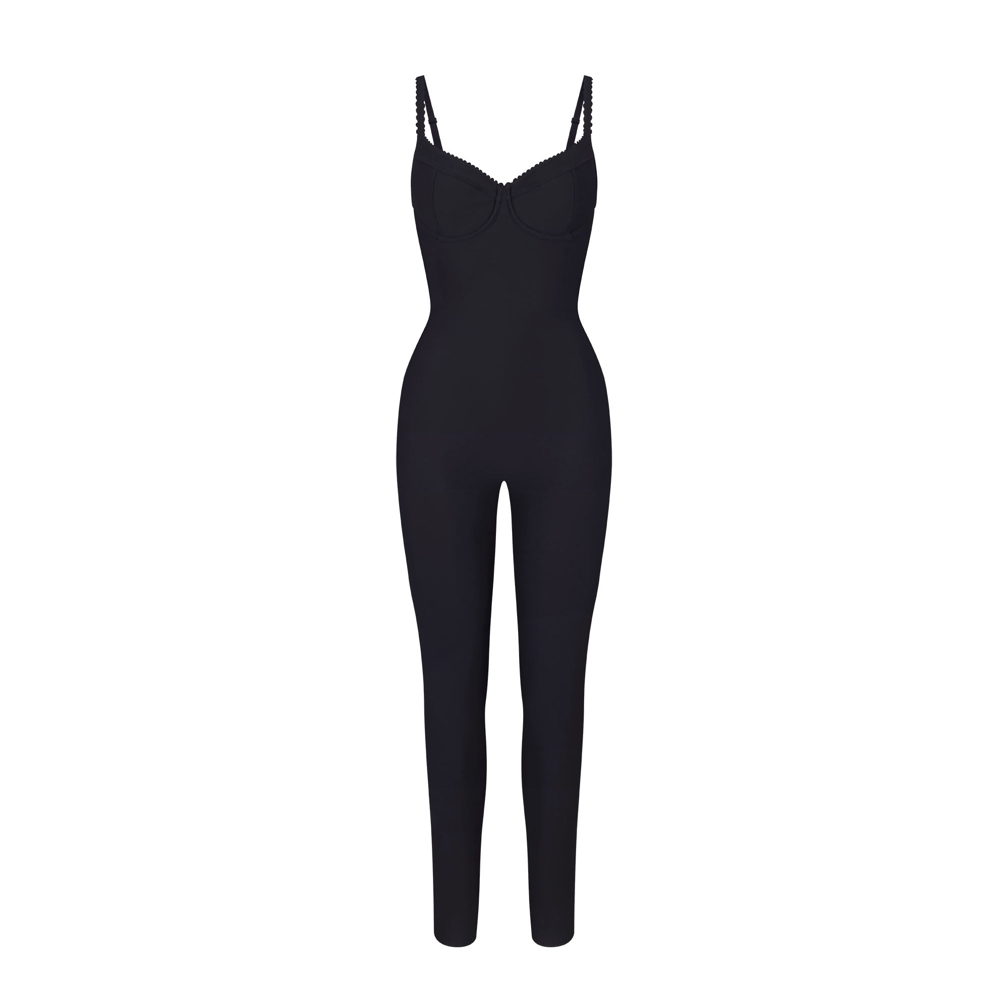 Figurbetonter Stretch-Jumpsuit mit Leopardenmuster