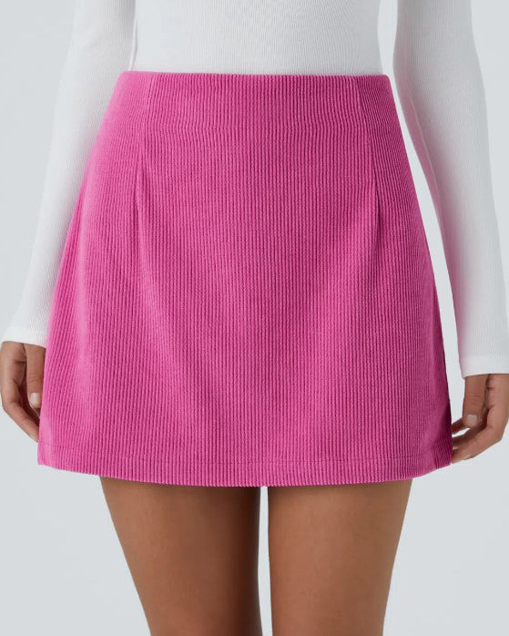 Corduroy Mini Skirt