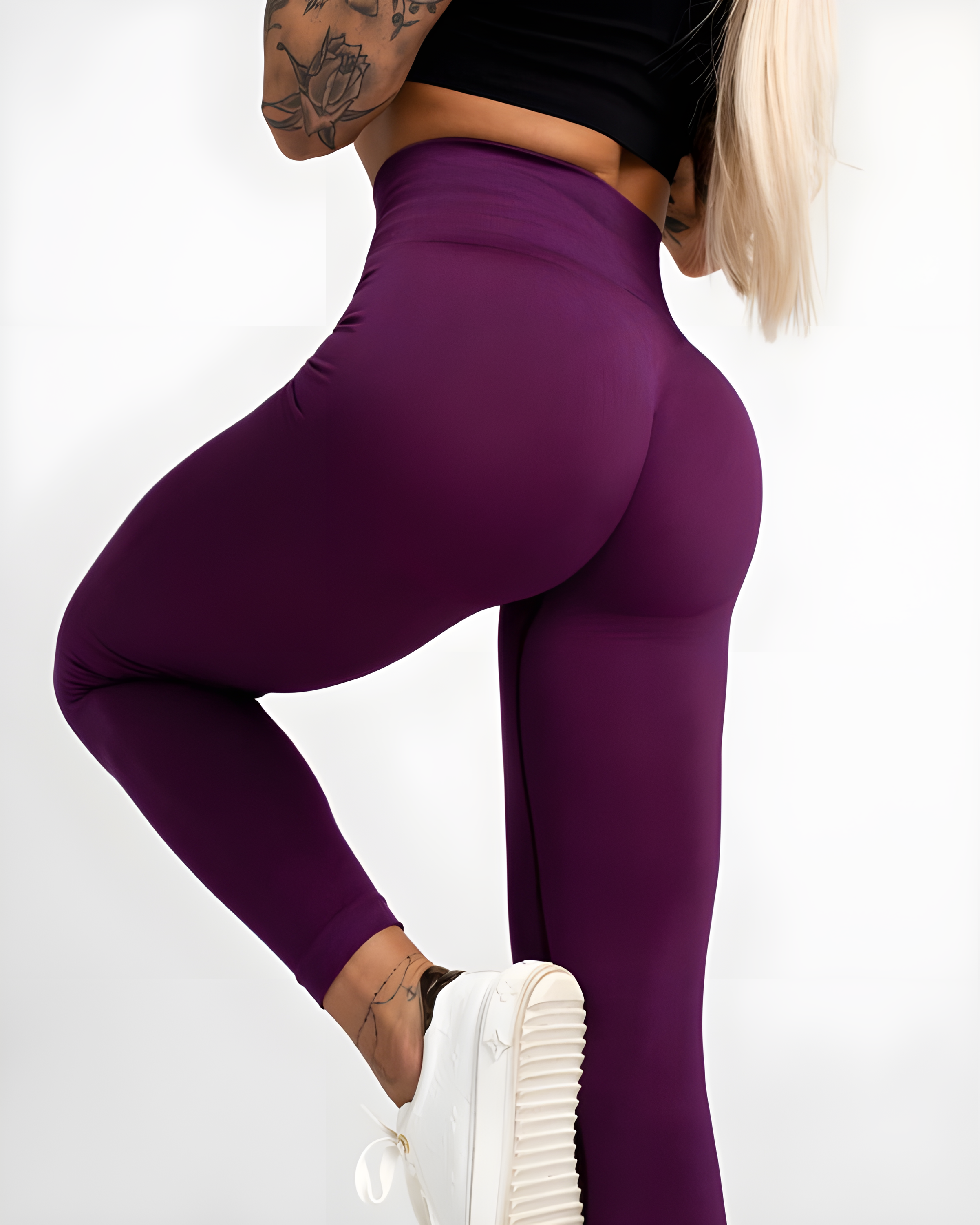 Pantalones de yoga cómodos sin costuras para mujer