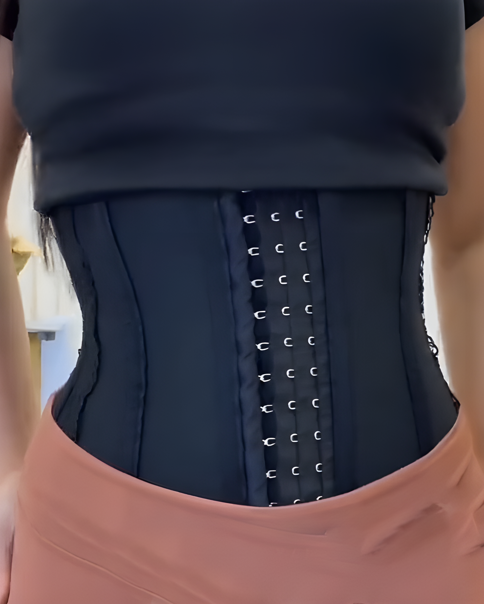 Lace Print Waist Trainer