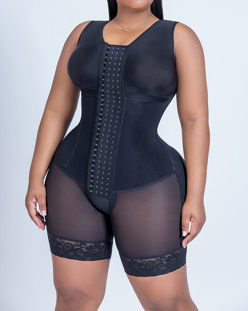 Breast-covering Tummy-controlling Butt-lifting Body Shapewear